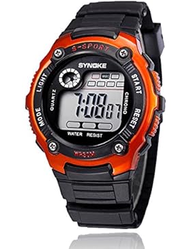 Children 's wasserdicht electronic watch student luminous chronographen sport-A