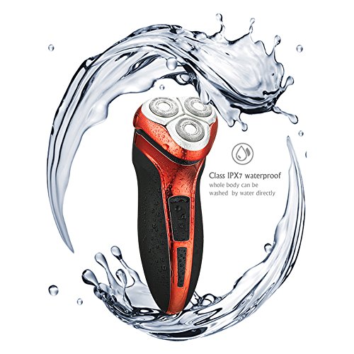 SURKER Herren Elektrische LCD Haarschneider Kinder Haarschneider wiederaufladbare professionelle Hause schwarz (Netzwerk) - 4