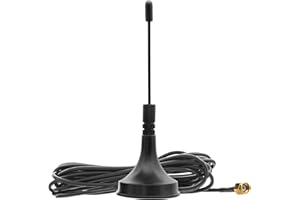 SUPLA Zamel - Antenne WiFi Externe ANT-01 / WiFi I Antenna Exterieur Interieur I Montage Facile I Emission du Signal Radio I Antennes Maison