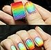 Ularma 12 pcs Nail Art Sponges Stamping Polish Template Transfer Manicure DIY Tool