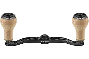 ‎GOMEXUS GOMEXUS Power Handle Compatible for Shimano SLX Tranx Daiwa Tatula Zillion Abu Garcia Revo 13 Fishing Baitcasting Reel Replacement Parts| Bass Fishing