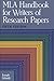 MLA Handbook for Writers of Research Papers (5th ed) by 