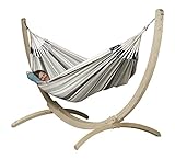 Doppel Hängemattenständer Canoa – Fichte massiv, La Siesta - 2