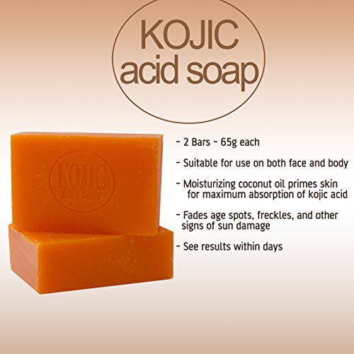 Kojie San Skin Lightening Kojic Acid Soap 2 Bars - 65g