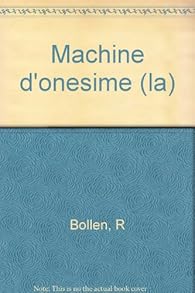Book's Cover of La machine d'Onésime