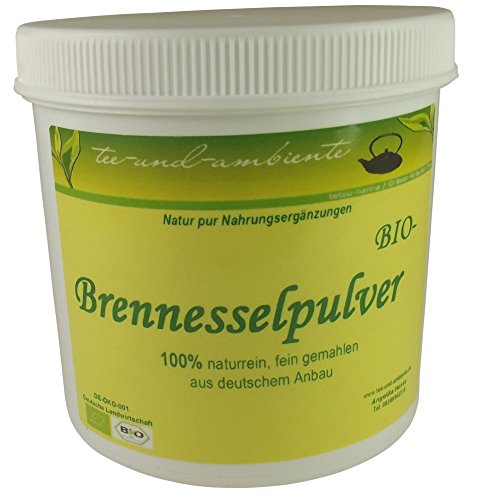 Preisvergleich Produktbild Brennnesselpulver -Bio-Qualität aus deutschem Anbau 250g