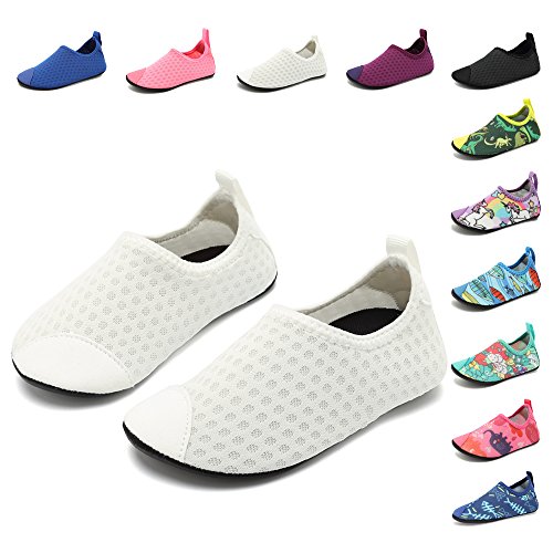 ByBetty Kids Toddler Sneakers Zapatos Antideslizantes Ligeros de Agua para Nadar Calcetines Descalzos Aqua Calcetines para Niños y Niñas Baba