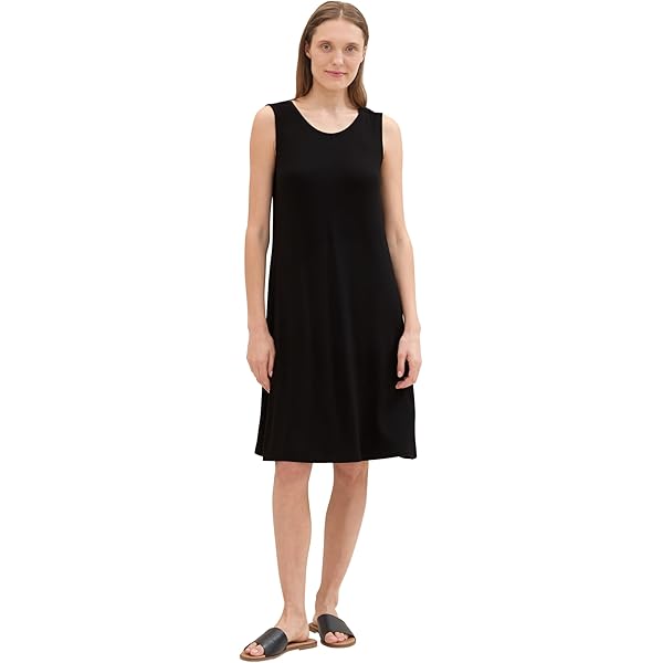 STREET ONE Mouwloze jurk met print, Bellflower Lilac, 34