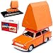 Produktbild Atlas Trabant 601 Universal Kombi Orange mit Dachzelt 1964-1990 DDR 1/43 Modell Auto