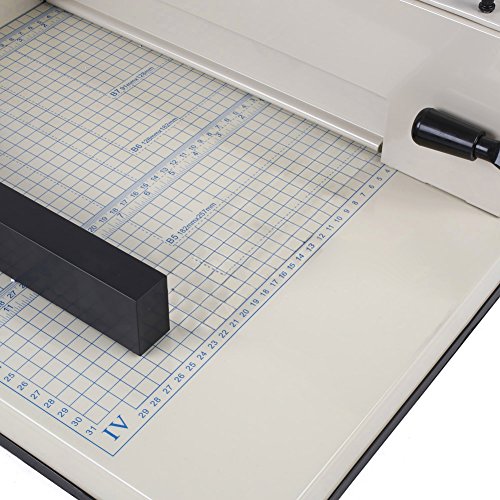 amzdeal Papierschneidemaschine A3 A4 Schneidegerät (A4 Ganzmetall) - 5