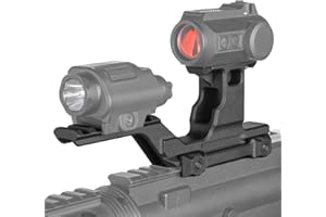 SPINA OPTICS Élévateurs Tactiques GBRS Group Type Hydra Mount pour Vision Nocturne Laser Red Dot Sight Combo Mount Base Adapter Rail 20mm Scope Mount