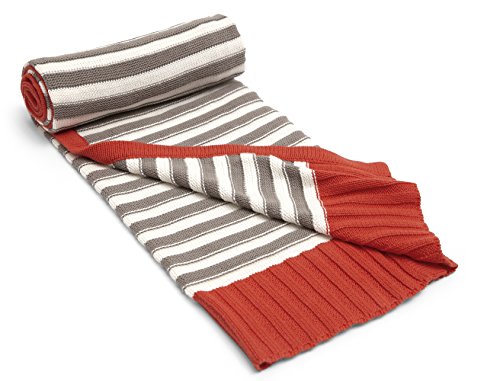 Mamas & Papas Scoot and Skip Knitted Blanket 70 x 90 cm
