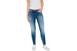 VERO MODA Female Slim Fit Jeans VMLUX Mid Rise Slim Fit Jeans