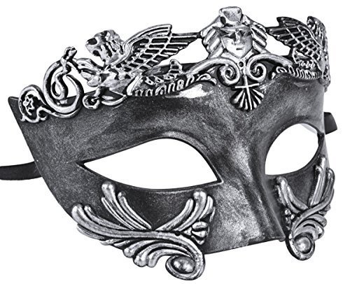 Kapmore Mens Maskerade Maske Griechische Römische Party Karneval Halloweenmaske - 4
