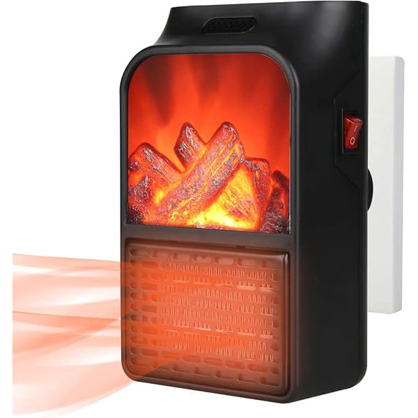 BATUUTAH 1000W Portable Mini Electric Fan Heater | Small Plug In Heater For  Home, Office Space Or Travelling | Low Energy, Efficient, Cost Effective To  Run, Heats Closed Room : Amazon.co.uk: Home