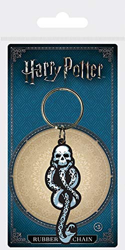 Key chain Llavero Harry Potter Dark Mark CARDED, See Description, Multicolour, Talla Única
