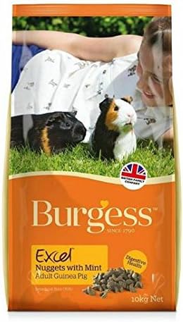 Burgess Excel Guinea Pig Food Nuggets with Mint 10kg