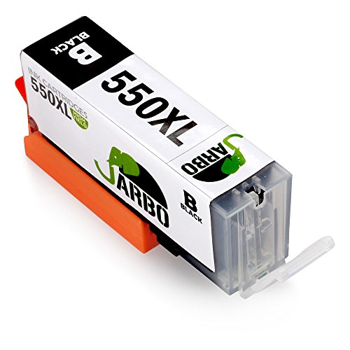 JARBO Kompatibel PGI-550XL CLI-551XL Tintenpatronen Hohe Kapazität kompatibel mit Pixma iP7150 iP8750 MG6350 MG7150 MG7550 (4 PGI-550 Schwarz,2 CLI-551 Schwarz,2 Cyan,2 Magenta,2 Gelb,2 Grau) - 7