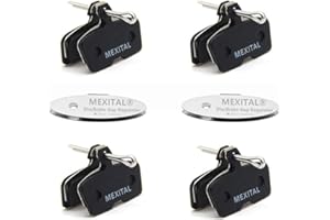 MEXITAL 4 Pares Pastillas Freno Disco para AVID Code Code R (2011-2014) SRAM Guide RE Code Sattel Code RSC 2018