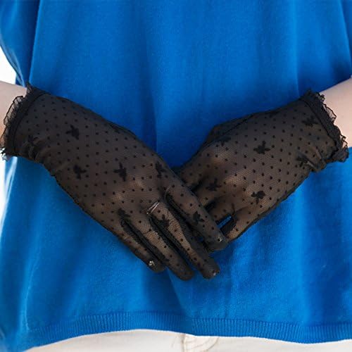 Sun Gloves/UV Lace Glove-A One Size