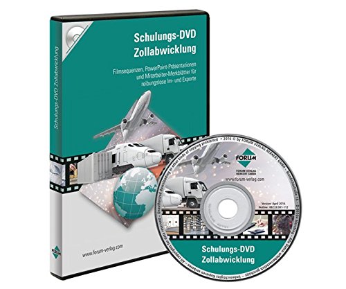 Preisvergleich Produktbild Schulungs-DVD: ZollabwicklungFilmsequenzen, PowerPoint-Präsentationen und Mitarbeiter-Merkblätter für reibungslose Im- und Exporte. 310 Min.