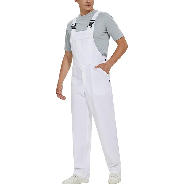 Salopette Jeans Jumpsuit Homme Oanviso - Overalls Vintage Streetwear Avec Bretelles - Léger Été