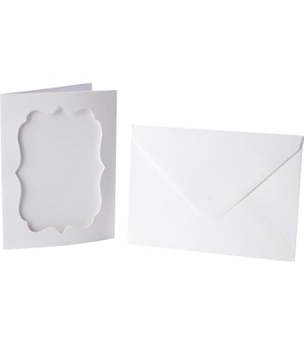 StellaWeds 25 X A5 White Gatefold Card Blanks With Envelopes – 300gsm, Inkjet & Laser Printable - View #2