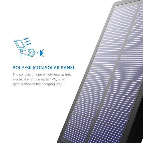 [LED 4 Farbe ]Mpow Spot Leuchte Solarleuchten mit 4 Farben LED IP65 Wasserdicht Gartenleuchten mit 200 Lummen Gartenleuchte mit Erdspieß Solar Spotlight für Garten Deko Garten / Outdoor Landscape - 8