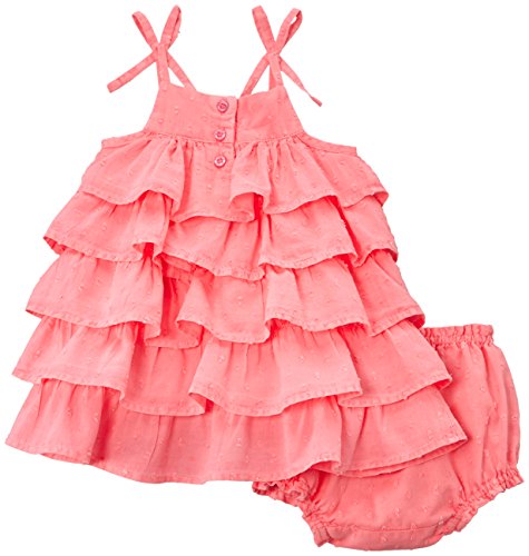 3Pommes Baby-Girls Bloomer Dress, Pink (Rose Bonbon), 3-6 Months (Manufacturer Size:3 Months)
