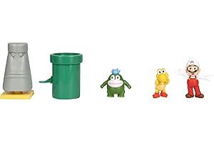 SUPER MARIO WangWtry Jakks Pacific - Nintendo Mario 2.5 Desert Diorama Set CS (Net)