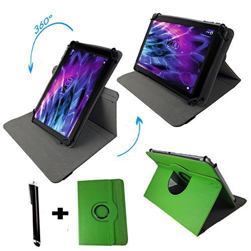 MEDION LIFETAB P7331 MD 99195 / 18 cm / 7.0 " Tablet Pc Tasche mit Drehfunktion + Touch Pen - 360° 7 Zoll Grün