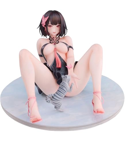 Insxuan Succubus Titi Figurine d'action Succube Titi 14 cm Figurine assise avec pièces interchangeables Tamano Kedama Anime Modèle avec queue, ailes et visage interchangeable