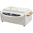 Autoclave,500w Nail Hot Air Sterilizer High Temperature Nail Tool Sterilizer with Timer 0-250℃ Dry Heat Sterilizer With Handle,for Laboratories,Food Services,Beauty Salons,White