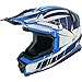 Produktbild 187228XXL77 - Nitro NRS-MX Lithium Motocross Helmet XXL Satin Blue White (77)