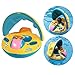 Produktbild Itian Swimming Pool Boat Ring Raft-Herbewegungs-Schlauch-Sitz, Baby Kleinkind, Baby Nette Bad Schwimmer und Schwimmring, für 1-3 Jahre Alt