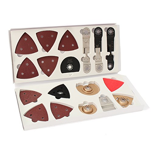 BABAN 37 tlg Oszillierenden Multitool Sägeblätter für Fein Multimaster Bosch Dewalt Makita