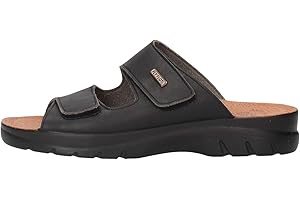 Fly Flot Alatri, Ciabatte Uomo in Evopell, con Doppio Velcro Regolabile, Sottopiede in Pelle