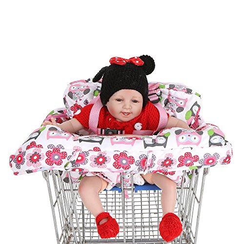 Anself Faltbare Schutz-Abdeckung für Einkaufswagen und Hochstuhl