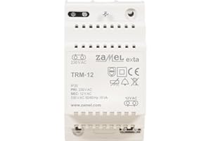 zaMel Transformador de Timbre TRM-12 12 V/CA 1,25 A