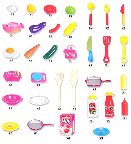 Spielkche-XXL-Little-Chef-mit-viel-Zubehr-Sound-Licht