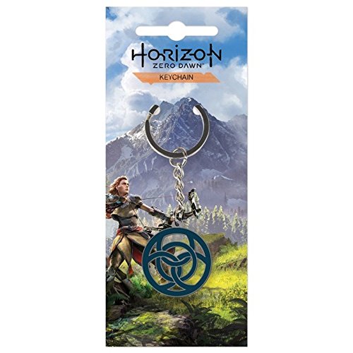 Preisvergleich Produktbild Horizon Zero Dawn - Metall Schlüsselanhänger - Logo