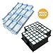 Produktbild SET 2 HEPA Filter + 2 Motorfilter geeignet Für SIEMENS VS 06 G 1666/03, VS 06 G 1830/01, VS 06 G 1830/02, VS 06 G 1831/01