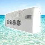 aire acondicionado camion parado 5, puede fácilmente instalado en cualquier tipo de vehículo sin alteraciones ser. 6, Capacidad: 1750 W (6000BTU/H); Refrigerante: R134A; 7, aparato con este dc 24 V compresor rotativo de alta eficiencia aplicada en camioneta cabina nave minera Máquina para coche sistema de aire acondicionado