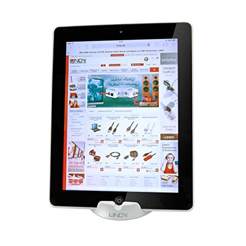Lindy Silikon- Tablet- und Smartphone- Ständer, Weiß - 2