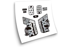 STAR SAM Pegatinas Compatibles con horquilla bici Fox 38 Performance Elite 2021 Cromado espejo 1 CMT