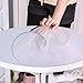 Produktbild YANLIU Runder Tischtuch PVC Tischdecke weiches Glas transparent wasserdicht und ölbeständig runde Tischdecke Tischmatten , 1 , diameter 100cm