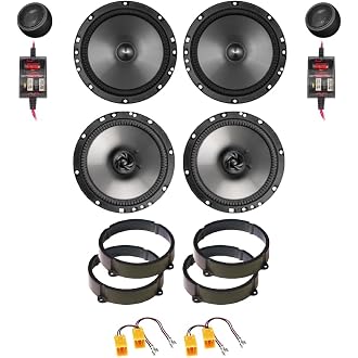 Kit 4 Casse Auto Ipnosis IP-01165 Da 165mm Per Alfa 147/159 - Con Supporti E Connettori