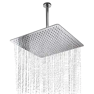 3GDECOR Stainless Steel 24 Inch Shower With Arms, Mirror Polished Finish