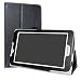 Produktbild LiuShan Archos 70 Xenon Color / 70 Platinum 3G hülle, Folding PU Leder Tasche Hülle Case mit Ständer für 7" Archos 70 Xenon Color / 70 Platinum 3G Android Tablet,Schwarz