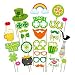 Produktbild OULII Photo Booth Props für irische Bier Festival Sharmrock Requisiten auf A Stick Zubehör Hochzeit Party Wiedervereinigungen Geburtstage Photobooth Partyüberraschungen, Packung mit 28